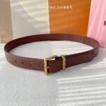 miumiu Premium version belt made of genuine leather width 3.5cm - Image 5