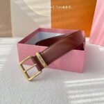 miumiu Premium version belt made of genuine leather width 3.5cm - Image 3