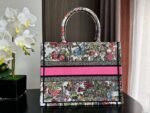 DIOR Embroidered floral tote bag 26.5X21X14cm - Image 3