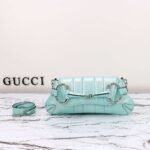 GUCCI counter quality bag original leather high-end version width 27×11.5x5cm - Image 24