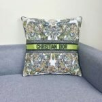 DIOR 50x50cm embroidered pillow Premium gift box packaging - Image 7