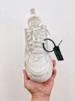 Off-White sneakers Black white Green mosaic color - Image 21