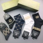 GUCCI Unisex socks made of pure cotton - Image 4