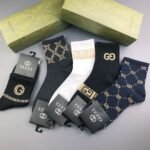 GUCCI Unisex socks made of pure cotton - Image 2