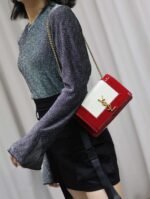 Limited edition Red YSL original 20×13.5x6cm - Image 3