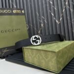 Gucci counter synchronous double-sided original belt Width 3.7cm - Image 6