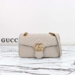 GUCCI counter quality bag original leather high-end version 1:1 26x15x7cm - Image 17