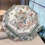 DIOR Automatic Umbrella with Butterfly Pattern, presented in a gift box – a perfect gift choice. - Image 10