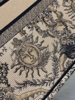 DIOR Sun Embroidery Pattern Bag 42x18x35cm - Image 9