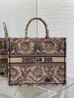 DIOR Sun Embroidery Pattern Bag 42x18x35cm