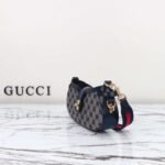 GUCCI counter quality bag original leather  high version 4x12x5cm - Image 19