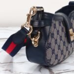 GUCCI counter quality bag original leather  high version 4x12x5cm - Image 20
