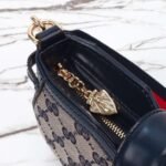 GUCCI counter quality bag original leather  high version 4x12x5cm - Image 13