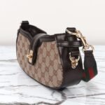 GUCCI counter quality bag original leather  high version 4x12x5cm - Image 6
