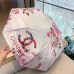 CHANEL lollipop Triple fold automatic folding umbrella - Image 2