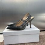 J’ADIOR Women’s mesh shoes Dior gradient crystal shoes 33-44 - Image 4