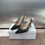 J’ADIOR Women’s mesh shoes Dior gradient crystal shoes 33-44 - Image 2