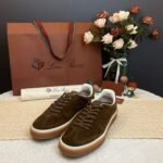 loro piana classic lace-up casual shoes 1:1 premium version - Image 11