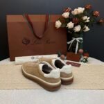 loro piana classic lace-up casual shoes 1:1 premium version - Image 2