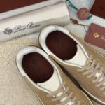 loro piana classic lace-up casual shoes 1:1 premium version - Image 4