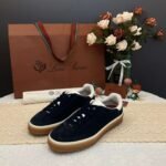 loro piana classic lace-up casual shoes 1:1 premium version - Image 3