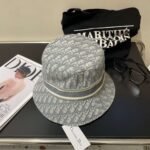 DIOR new 1:1 original single bucket hat - Image 26