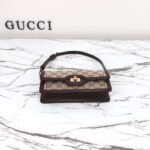 GUCCI counter quality bag original leather premium version 20x10x4cm - Image 3
