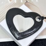 Balenciaga Rodeo heart-shaped mirror charm keychain - Image 7