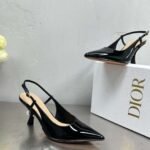 DIOR pointed solid color high heels Heel height: 8cm - Image 5