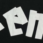 BALENCIAGA Masking Tape Short Sleeve T-shirt High Weight 300g Fabric - Image 8