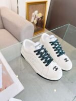 Chanel white shoes