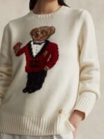 Ralph Lauren Bear Sweater Fashion Casual Knit Sweater - Image 17