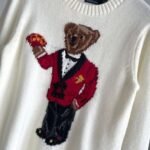 Ralph Lauren Bear Sweater Fashion Casual Knit Sweater - Image 15