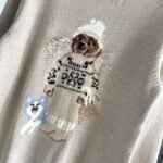 Ralph Lauren Bear Sweater Fashion Casual Knit Sweater - Image 6