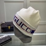 GUCCI New product on the official website with decorative double-layer knitted hat - Image 2