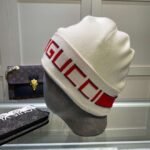 GUCCI New product on the official website with decorative double-layer knitted hat - Image 5