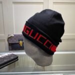 GUCCI New product on the official website with decorative double-layer knitted hat - Image 4