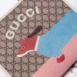 GUCCI puppy print handbag, premium version. Dimensions: 28.5 x 25 x 11 cm - Image 13