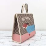 GUCCI puppy print handbag, premium version. Dimensions: 28.5 x 25 x 11 cm - Image 8