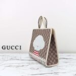 GUCCI puppy print handbag, premium version. Dimensions: 28.5 x 25 x 11 cm - Image 3