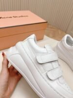 Acne Studios thick-soled Velcro smiley face white sneakers - Image 6