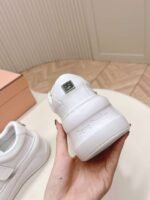 Acne Studios thick-soled Velcro smiley face white sneakers - Image 4