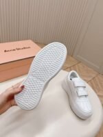 Acne Studios thick-soled Velcro smiley face white sneakers - Image 3
