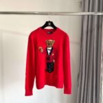 Ralph Lauren Bear Sweater Fashion Casual Knit Sweater - Image 9