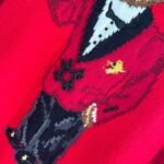 Ralph Lauren Bear Sweater Fashion Casual Knit Sweater - Image 5