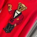Ralph Lauren Bear Sweater Fashion Casual Knit Sweater - Image 11