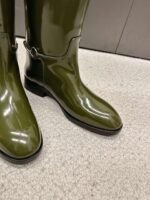 GUCCI casual Kelly knight boots catwalk style advanced version 1:1 inner cowhide material - Image 5