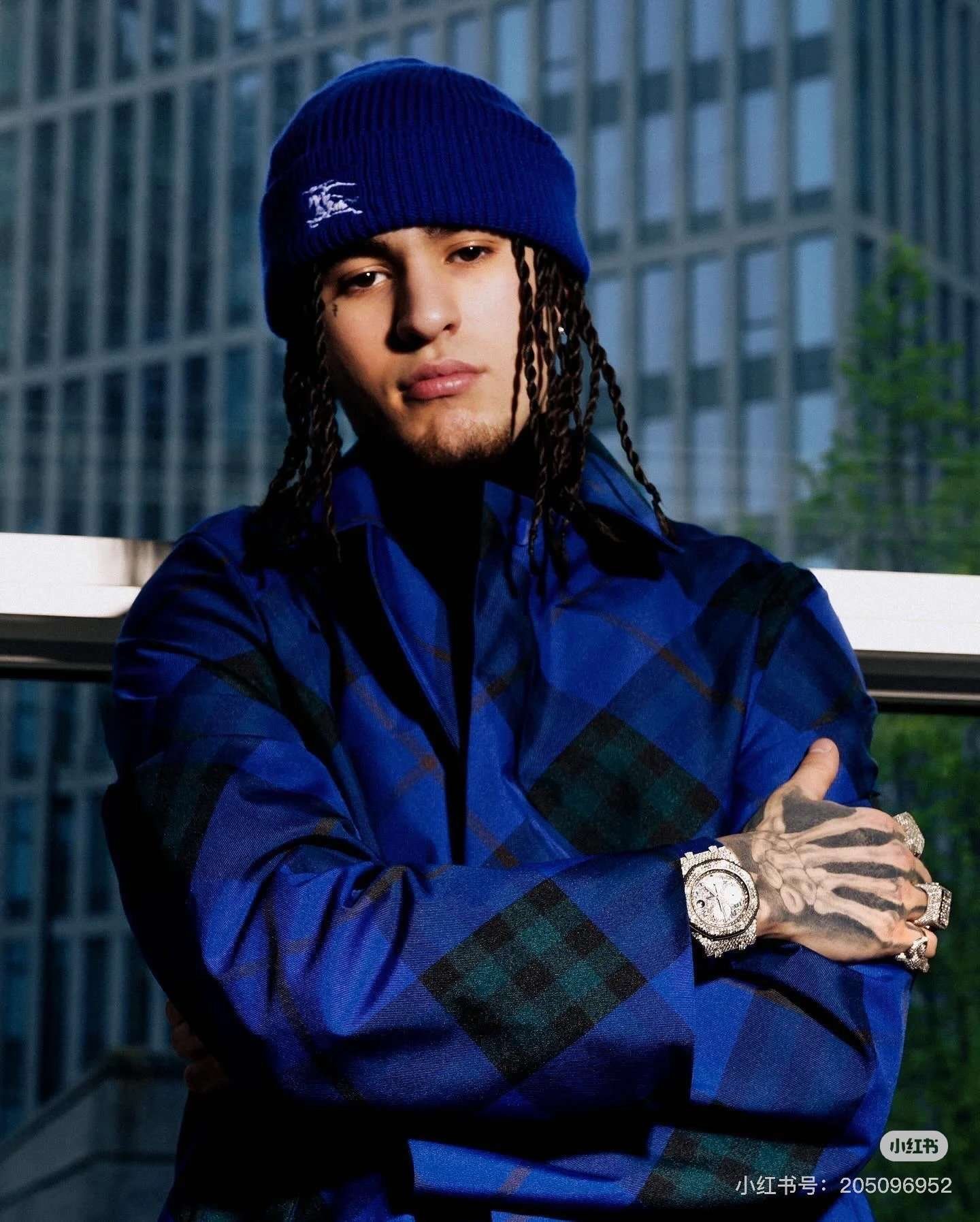 i1723654637_8778_1.jpg Burberry Knitted Hat - Image 1