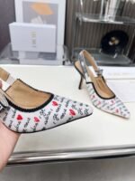 Dior Embroidered High Heels - Image 7