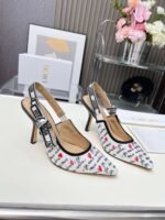 Dior Embroidered High Heels